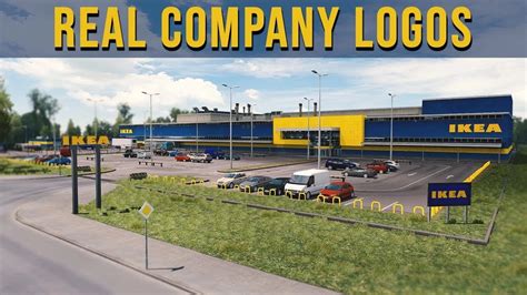 Real Company Logo v2.3 by Schumi (1.50.x) for ETS2 | Download