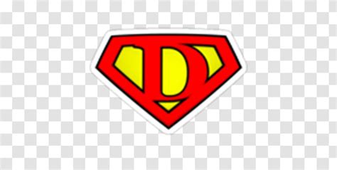 Superman Logo Letter - Yellow Transparent PNG