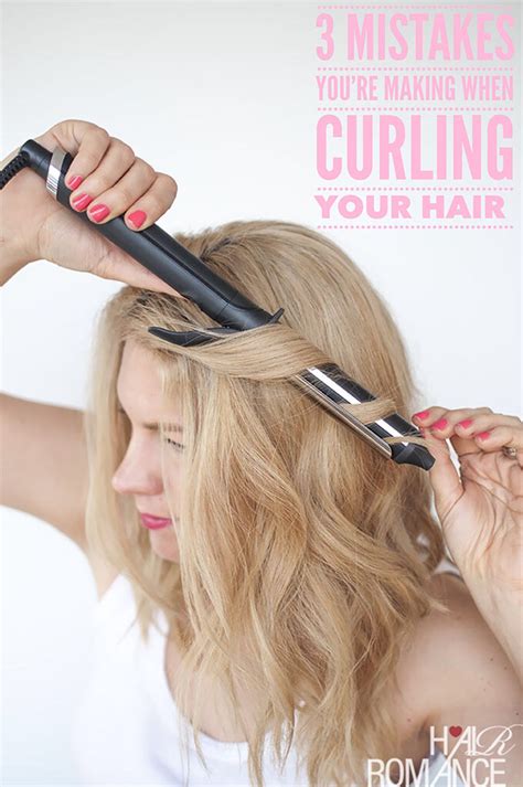 3 simple mistakes you're making when curling your hair (and how to fix them) - Hair Romance