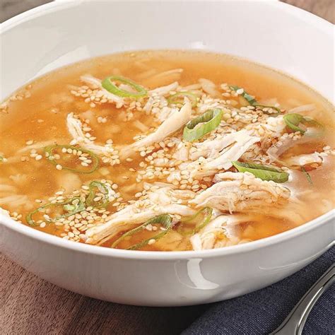 Spicy Sesame Chicken Soup