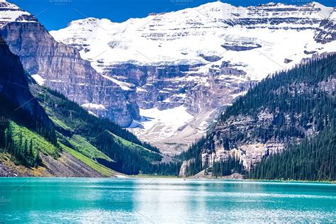 Lake Louise IV-Banff Alberta Canada | High-Quality Nature Stock Photos ~ Creative Market