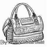 Purse Coloring Pages  Free & Printable sketch template