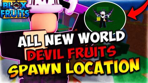 Where do devil fruits spawn in blox fruits