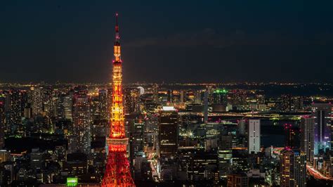 Tokyo Skyline Wallpapers - Top Free Tokyo Skyline Backgrounds - WallpaperAccess