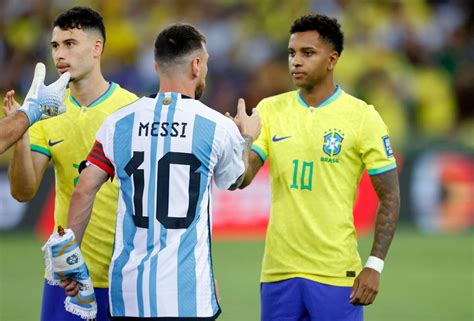 Argentina vs. Brazil: Lionel Messi Goes Full Savage Mode on Rodrygo ...