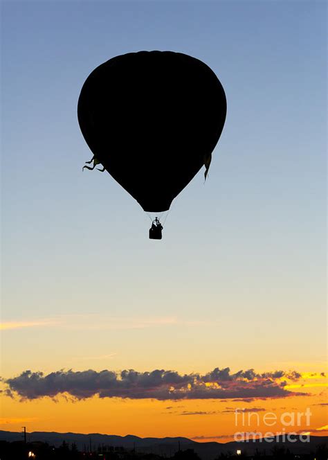 Hot air balloon at sunrise Photograph by Mariusz Blach - Fine Art America