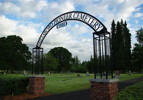 cemetery sign and supports | Archway, Entrance gates, Cemetery