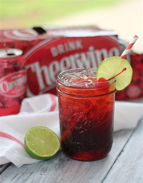 Cheerwine Cocktail | Our State | Cheerwine recipes, Cheerwine, Yummy drinks