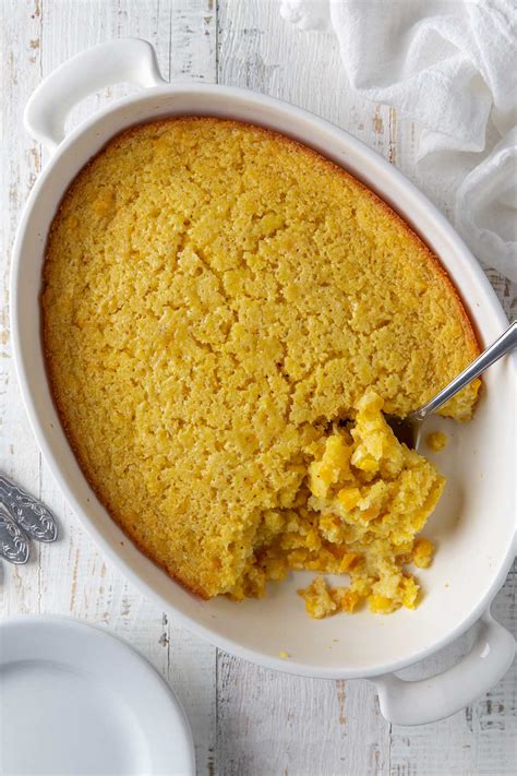 Jiffy Corn Pudding | The Blond Cook