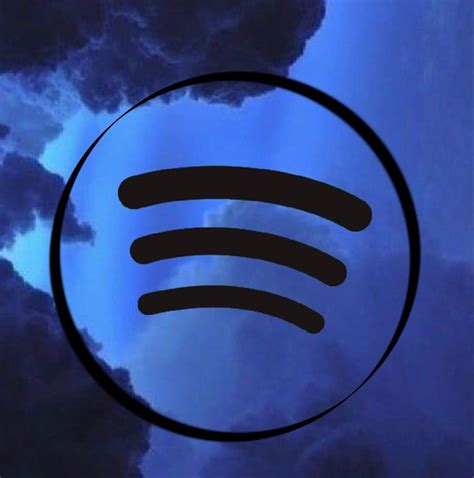 Blue Spotify logo | App icon design, App icon, Icon design