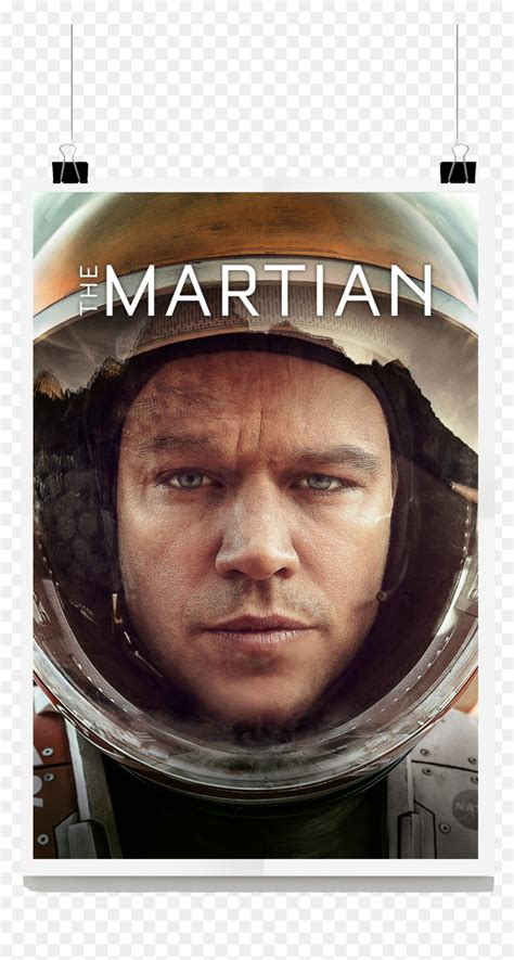 Transparent Blank Poster Png - Matt Damon Martian Poster, Png Download ...