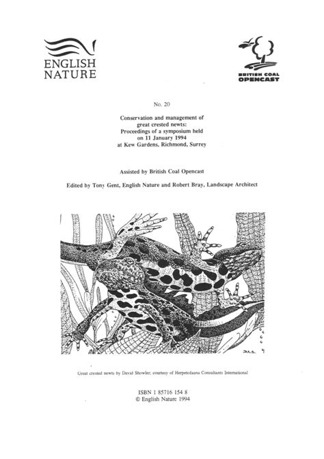 (PDF) Effects of scrub cover of ponds on great crested newts' breeding ...