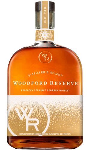 WOODFORD RESERVE HOLIDAY LABEL BOURBON 1L