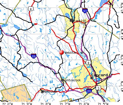 Webster, New Hampshire (NH 03303) profile: population, maps, real ...