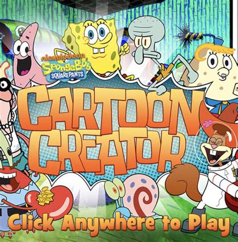 Spongebob Cartoon Creator Game