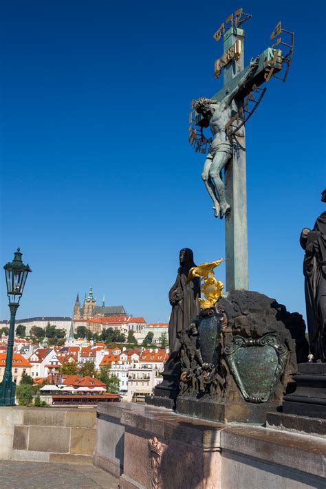 Statues On Charles Bridge Free Stock Photo - Public Domain Pictures