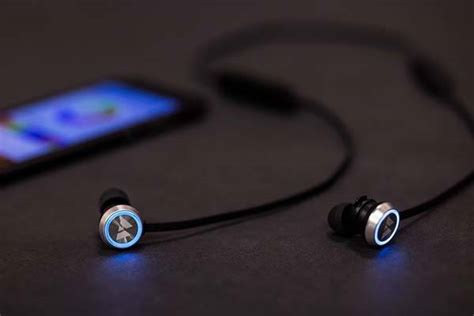 Wearhaus Beam Bluetooth Earbuds with Customizable LED Light Rings | Gadgetsin