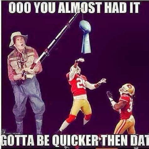 Haha take that 49ers (With images) | Funny football memes, Sports memes, Football funny