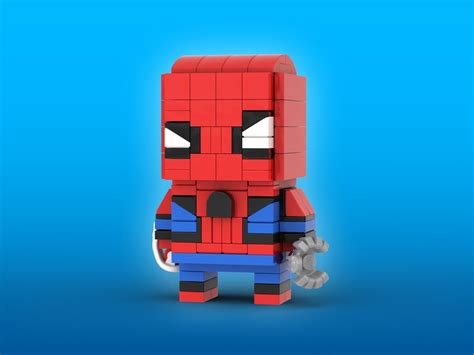 LEGO MOC Spider-Man Stark Suit Brickheadz LEGO MOC - Marvel Studios Spider-Man: Homecoming by ...