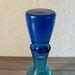 Vintage Blue Glass Decanter, Krosno Poland Turquoise Blue Decanter - Etsy