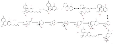 Figure. Formation of d9-THC from cannabidiol. | Download Scientific Diagram