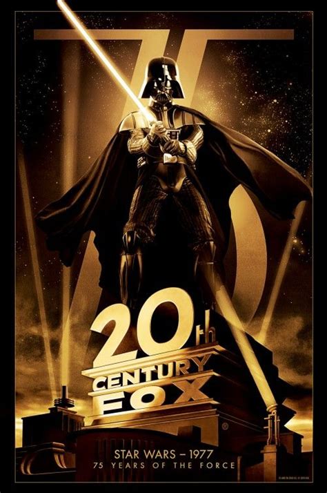 20th Century Fox 75th Anniversary Movie Poster #4 | Star wars, Star ...