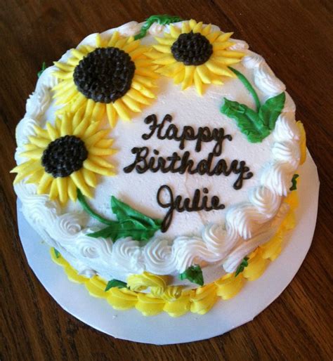 Sunflower cake | Cake decorating/ideas | Pinterest