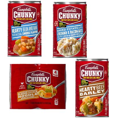 12 Cans of Campbell's Chunky Soup $9.66 (Reg $21.99) + Free Shipping or ...