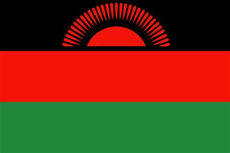 Clipart - Flag of Malawi