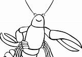 Lobster Coloring Pages  Coloring4Freecom sketch template