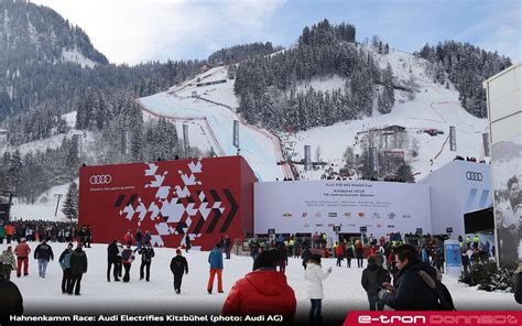 Hahnenkamm Race: Audi electrifies Kitzbühel 3 - e-tron connect