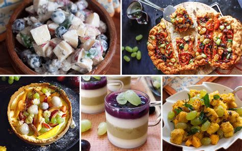 15 Grape Recipes That You Must Try Today - Salads | Desserts | Appetizers by Archana's Kitchen