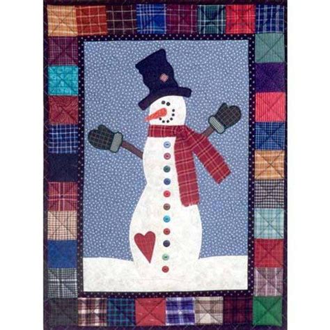 Snowman Quilt Pattern Quilt Pattern Applique Pattern Wall | Etsy | Snowman quilt, Quilts, Quilt ...