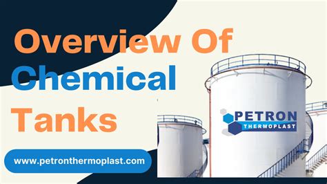 Overview of Chemical Tanks | Importance, Types of Tanks