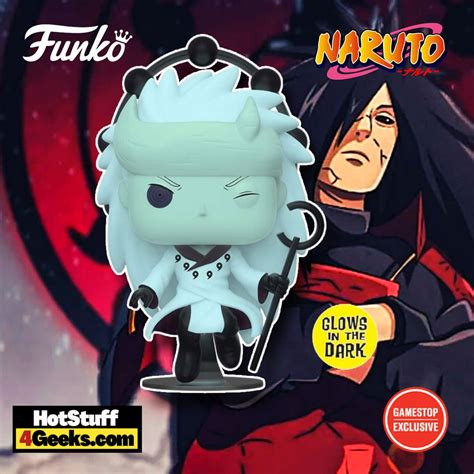 Funko Pop Madara Uchiha Sage Six Paths GameStop Exclusive Naruto Glow GITD - circesoftware.net