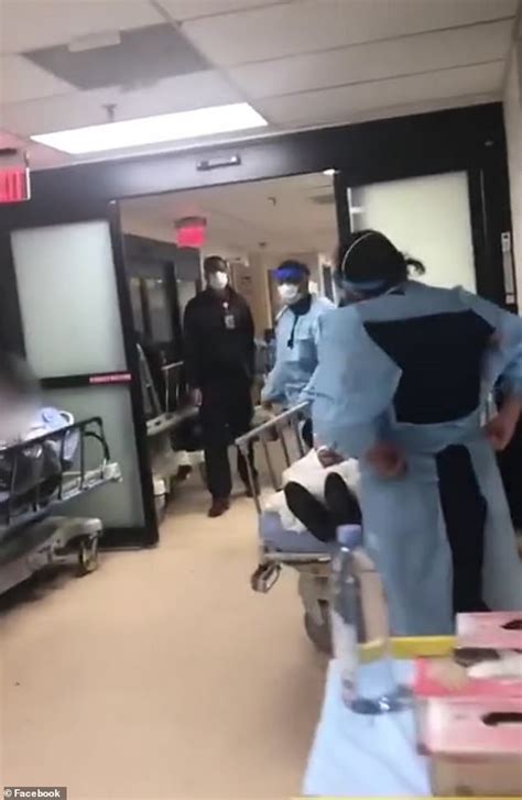 Shocking video shows medical worker asking 'who is the sickest patient' in overcrowded NYC ER ...