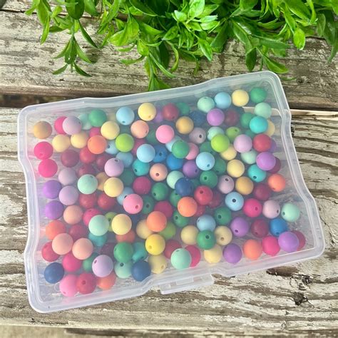 Silicone Beads Bulk Box, Beads for Lanyards, Silicone Beads Kit ...