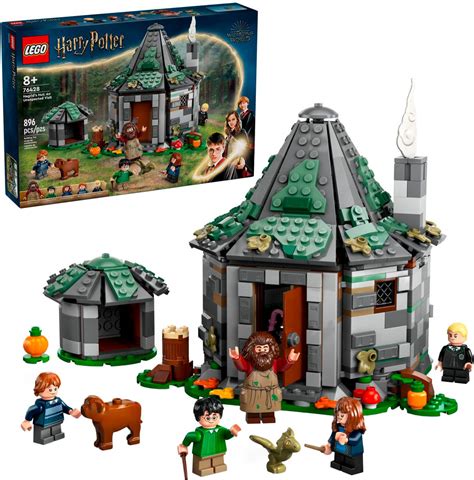 Customer Reviews: LEGO Harry Potter Hagrid’s Hut: An Unexpected Visit House Toy 76428 6470522 ...