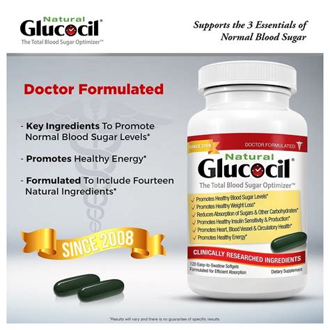 Glucocil - The Total Blood Sugar Optimizer and Support Healthy Blood Sugar Level - Other ...