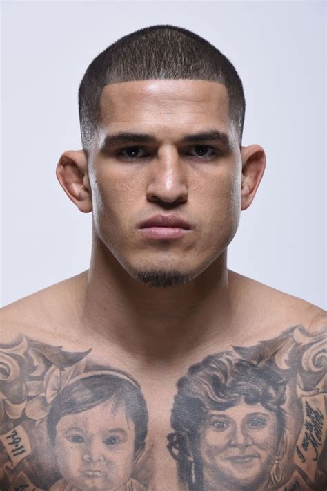 Anthony Pettis poses for a portrait during a UFC photo session on ...