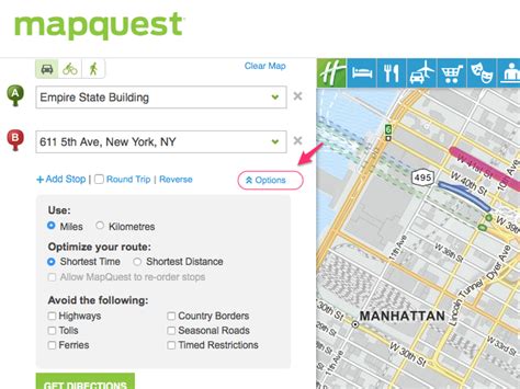 How to Get Driving Directions on MapQuest - Next Generation