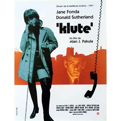 KLUTE Movie Poster 15x21 in.