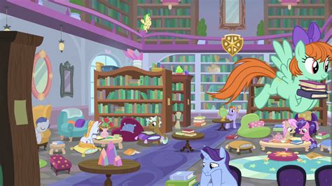 Image - School of Friendship students in the library S8E11.png | My Little Pony Friendship is ...