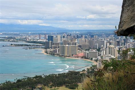 HD wallpaper: Honolulu, Waikiki Beach, Diamond Head Crater, sunrise ...