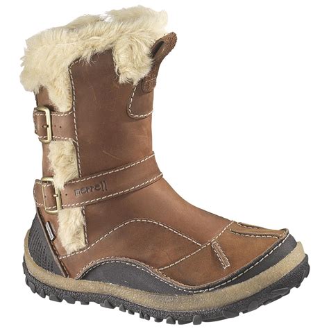 Women's Waterproof Merrell® Taiga Buckle Boots - 211977, Winter & Snow ...