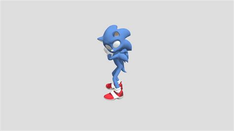 Sonic run? - Download Free 3D model by Lev (@lev.dzhapkarayev) [69eb080] - Sketchfab