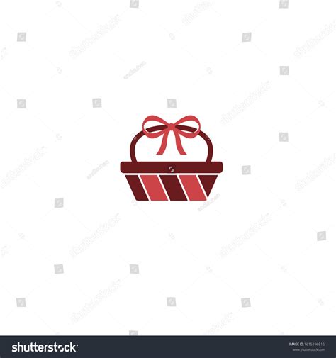 Gift Basket Logo Vector Template Stock Vector (Royalty Free) 1615196815 ...