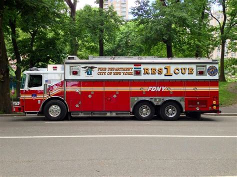 Rescue 1 FDNY | Fire trucks, Fire life, Emergency vehicles