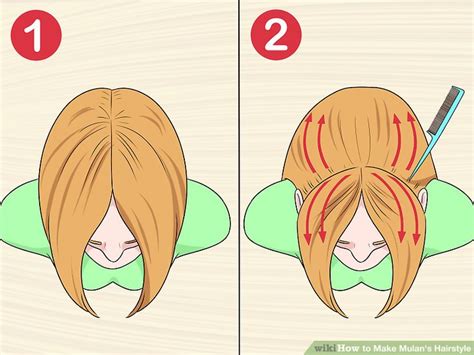 3 Ways to Make Mulan's Hairstyle - wikiHow