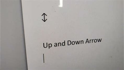 Up and Down Arrow Symbol Keyboard Shortcut - YouTube